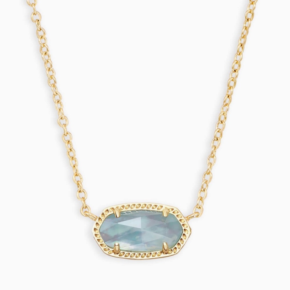 light blue kendra scott necklace